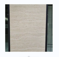 Azulejos de Porcelana para Piso Super Travertino Blanco Beige de 60x60 60X120 75x150, Azulejos Antibacterianos para Paredes Interiores para Uso en Apartamentos