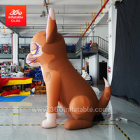 Gonflables pour chien géant, publicité personnalisée, modèle animal de dessin animé, mascotte pour chien, gonflables pour décorations gonflables