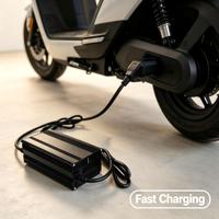 Chargeur rapide électrique 800W AC-DC 48V 8A-18A pour batterie lithium LiFePO4, pour trottinettes électriques, vélos électriques, motos et tricycles électriques