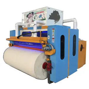 Einfache Bedienung industrielle kleine Schafwolle Kardier maschine Baumwolle Kämmen Polyester Faser Kardier maschine