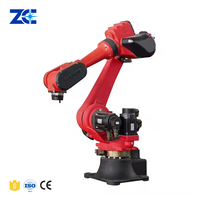 Brazo robótico de seis ejes de alto valor Robot de soldadura de escenario completo multifunción Programación fácil Reemplaza la operación manual PLC