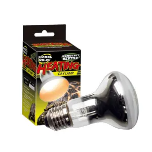 NOMOY Bola Lampu Siang Hari, Lampu Sorot Panas Reptil Spektrum Luas untuk Kandang Kura-kura dan Reptil Terarium ND-06 40W/60W