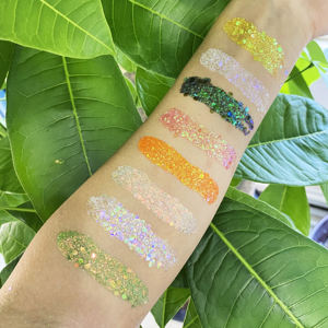 ผงกลิตเตอร์แต่งหน้าหลากสีกันน้ำขายดีทั่วโลก MLM Custom Makeup แบรนด์ส่วนตัว อายแชโดว์ชิมเมอร์ ปลอดสารพิษ ติดทนนาน - Product Image 3