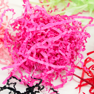 Có thể tái chế màu hồng nâu đen Crinkle cắt shred Filler cho gói quà & giỏ điền đóng gói - Product Image 6
