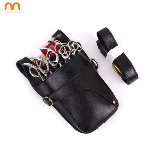 กระเป๋าใส่กรรไกรสำหรับร้านตัดผมขายส่ง สำหรับช่างทำผม เข็มขัดใส่อุปกรณ์ร้านเสริมสวย เข็มขัดตัดผม ซองใส่กรรไกรสำหรับช่างทำผม - Product Image 1