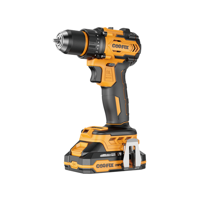 20V Brushless Cordless Drill Portable Electric Hand Drill for Home DIY & Construction