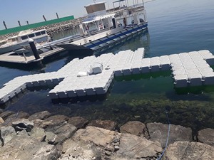 Plateforme flottante gonflable pour quai maritime ou <span class=keywords><strong>marina</strong></span> - Product Image 3