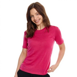 T-shirt ample pour femme en coton, style décontracté, vente en gros, personnalisation de logo, usine de vêtements - Product Image 6