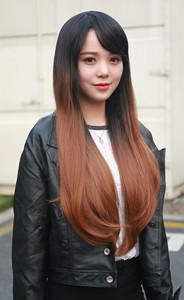 30in Long <strong>Lolita</strong> Silk Top Synthetic <strong>Wig</strong> Dark Brown Premium Fiber for Ombre Pink Black Grey <strong>Wigs</strong> for Women Premium Guangzhou - Product Image 5