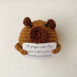 Vente en gros <span class=keywords><strong>de</strong></span> sacs à pommes <span class=keywords><strong>de</strong></span> terre tricotés à la main en laine avec tissage d'expressions amusantes à énergie positive comme articles <span class=keywords><strong>de</strong></span> décoration Accessoires - Product Image 4