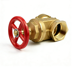 Vanne d'arrêt d'eau d'incendie en laiton NPT de 2,5 po ShengFeng Green avec couvercle de protection incendie portable - Product Image 3