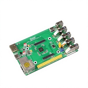 Carte d'extension CM4-USB3.0 pour Raspberry Pi, module informatique ARM WIN10, boîtier d'aggregation USB3.0 4 canaux - Product Image 1