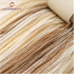 Filato Fantasia Sfumato <span class=keywords><strong>in</strong></span> Misto Cotone Charmkey, Morbido e Testurizzato per Lavorazione a Maglia, Ideale per Coperte, Sciarpe, Bambole e Lavori Fai-da-te - Product Image 4