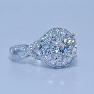 Luxury Elegant 925 Silver Women's Engagement Wedding <b>Ring</b> High Quality Customized Marquise Cut Inlay Classic Diamond <b>Ring</b> - Product Image 5