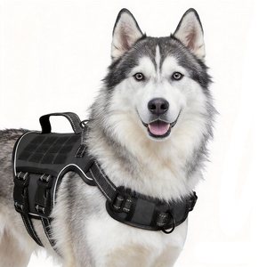 Reflective <b>Pet</b> Dog <b>Harness</b> for Small Large Dogs Outdoor Training Walking Hiking Breathable Padded No Pull <b>Pet</b> Chest <b>Harness</b> Vest - Product Image 2