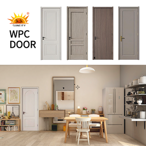 Suncity PORTES WPC portes en bois étanches salle de bain chambre appartement entrée <span class=keywords><strong>pas</strong></span> cher prix <span class=keywords><strong>d</strong></span>'usine vente en gros <span class=keywords><strong>Porte</strong></span> WPC - Product Image 5