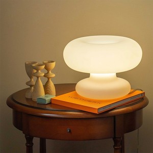 Cotton Candy Desk Lamp Round Touch Control <b>USB</b> <b>Night</b> <b>Light</b> For Living Room Bedroom - Product Image 2