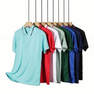 OEM Custom logo T-shirt High Quality Plain Short <b>Sleeve</b> Golf Shirt Quick Drying Breathable Seamless Polo Shirt for Men - Product Image 1