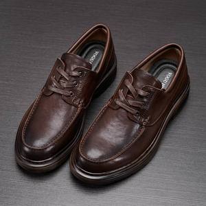 High-Quality <b>Platform</b> Brogues for Men Formal <b>Oxford</b> Style Men's Wedding Shoes Business Men's leather Dress Shoes & <b>Oxfords</b> - Product Image 1