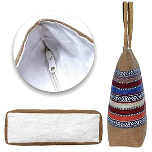 Bolsas Ecológicas de Yute con Estampado Completo, Fabricadas en India, Bengala Occidental, India - Product Image 3