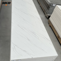 La Chine OEM Corians veines couleur acrylique panneau de surface solide pour la surface de comptoir de cuisine