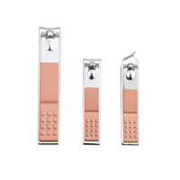 Ensemble de coupe-ongles et ciseaux pour cuticules pour personnes âgées et bébés, en acier au carbone, outil de manucure/pédicure portable, cadeau promotionnel de voyage