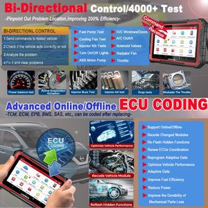 Analyseur de moteur OBD2 professionnel X-431 PRO Elite/PROS ELITE, version mondiale, écran tactile 8 pouces, Android 10.0, AutoAuth FCA - Product Image 3