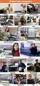 Jucolor Venta caliente A2 6042 RICOH Head Phone case Metal Plástico UV Impresora plana - Product Image 5