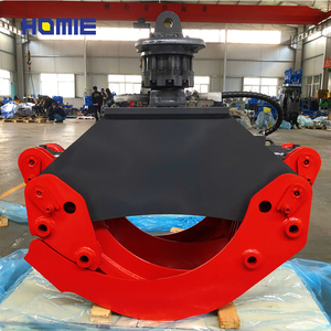 <span class=keywords><strong>Mini</strong></span> bois de forêt attaquent avec le rotateur hydraulique 1 tonne 3ton 5 tonnes 6 tonnes 10 tonnes 12 tonnes pour l'excavatrice/chargeur/tracteur - Product Image 3