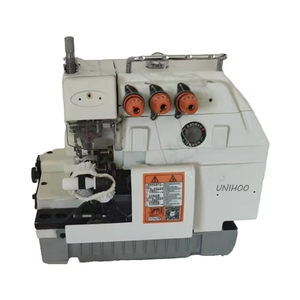 Macchina da Cucire Industriale Siruba 737 a Tre Fili Overlock Manuale a Letto Piatto con Cuscinetti ad Alta Velocità Nuova per Uso Domestico in Metallo - Product Image 1
