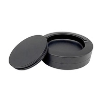 Boîtes en métal vides pour snus en gros, contenants en aluminium pour sachets de nicotine