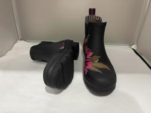 Mode femme pluie imperméable quantité minimale <span class=keywords><strong>de</strong></span> commande bas jardin femmes cheville bottes <span class=keywords><strong>de</strong></span> pluie imperméable Chelsea bottes - Product Image 3