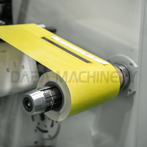 Machine d'impression flexographique automatique bicolore avec découpe 55-80m/min pour étiquettes serpent et étiquettes ondulées - Product Image 6