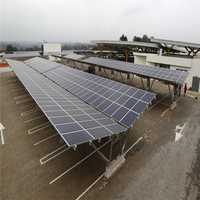 Neues Design 3 kW Vorgefertigter Solar-Wohncarport aus Aluminium & Edelstahl mit 60m/s Windgeschwindigkeit und 20+ Jahren Garantie