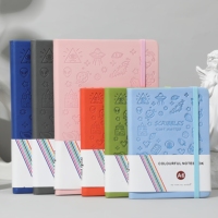Carnet à anneaux avec boucle magnétique Carnets personnalisés de haute qualité en cuir Pu Nouveau pour l'arrivée d'affaires A5 Spirale en cuir