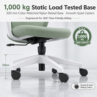 Chaise de bureau moderne en maille pour salle de formation, salle de conférence, bureau à domicile, espace de travail, siège de bureau ergonomique pivotant pour employés