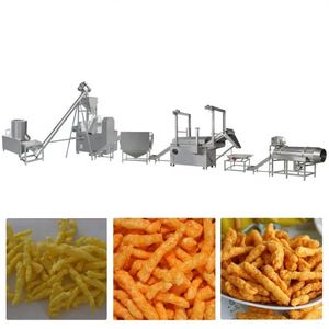 Machine de fabrication de chetos kurkury, ligne de production de <span class=keywords><strong>cheetos</strong></span>, usine de fabrication de boucles de maïs, prix de la machine kurkure - Product Image 6