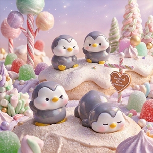<span class=keywords><strong>ตุ๊กตา</strong></span>เพนกวินเรซิ่นขายส่ง หลากสีและท่าทาง สำหรับตกแต่งบ้าน<span class=keywords><strong>ตุ๊กตา</strong></span> ตู้ปลาขนาดเล็ก ไมโครแลนด์สเคป งานฝีมือ DIY - Product Image 4
