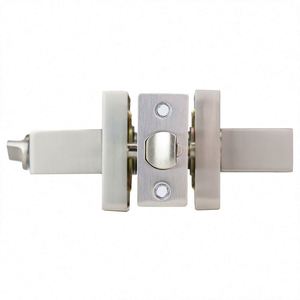 ชุดมือจับประตูแบบคู่พร้อมกุญแจล็อคแบบไร้กุญแจ WEKIS  วัสดุโลหะผสมสังกะสี แข็งแรงทนทาน  สำหรับประตูห้องน้ำภายในบ้าน  พร้อมระบบล็อคเพื่อความเป็นส่วนตัว - Product Image 6