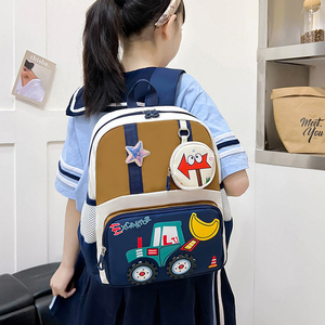 Sac à dos léger pour enfants de la série Space, réduisant la charge, avec sangle réglable, résistant à l'usure, motif dessin animé, pour la maternelle, vente en gros - Product Image 6