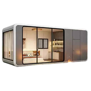 Maison Capsule Apple Modulaire Préfabriquée avec <span class=keywords><strong>Cuisine</strong></span> et Salle de Bain Complètes, Unité d'Hébergement de Loisirs pour Complexe Balnéaire en Bord de Lac - Product Image 1