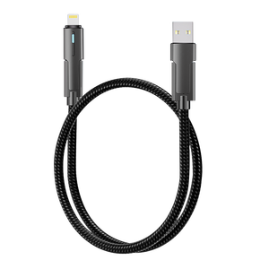 Câble de charge rapide tressé 4-en-1 100W PD avec conducteur en cuivre pur pour iOS et appareil photo, <span class=keywords><strong>chargeur</strong></span> universel USB-A vers Type-C - Product Image 3