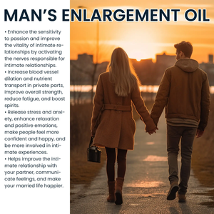 Huile Essentielle de Massage Corporel pour Hommes, de Haute Qualité, Écologique, à Base de Plantes Naturelles Pures, pour l'Agrandissement du Pénis Masculin, Soins Intimes, Amélioration - Product Image 5