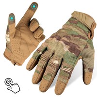 Gants tactiques à doigts entiers pour hommes, printemps/été, compatibles écran tactile, pour cyclisme, alpinisme, moto électrique, en nylon, taille moyenne