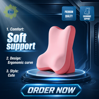 Coussin multifonctionnel en mousse à mémoire de forme pour lit, soutien lombaire, lecture, utilisation au téléphone, repos et jeu au lit