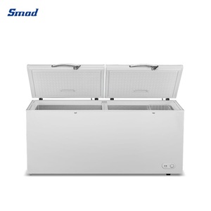 Smad 600l Oem Wholesale Commercial Double Door Chest Deep Horizontal <b>Freezers</b> Ddc-600c <b>Freezer</b> Horizontal - Product Image 2