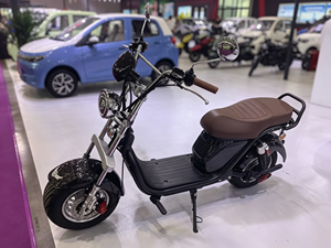 Scooter électrique tout-terrain à pneus larges pour adultes avec siège, mini-moto électrique, cyclomoteur, vente en gros - Product Image 6