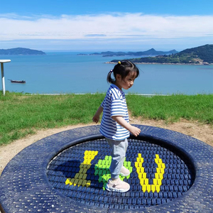 Trampolino sportivo sicuro durevole all'aperto per il cortile i bambini esercitano attività ricreative per il Fitness della famiglia - Product Image 6