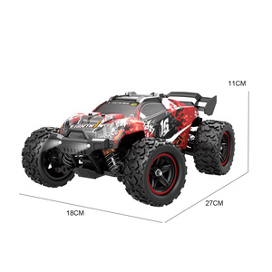 Coche <span class=keywords><strong>RC</strong></span> Profesional a Escala 1/18, 50 km/h, Monster Truck sin Escobillas, 4x4, Alta Velocidad, Todoterreno, Truggy, Juguete para Niños y Adultos - Product Image 4