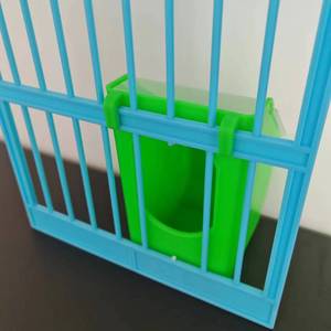 Pigeon Supplies Bol d'eau de couvercle de boîte d'<span class=keywords><strong>alimentation</strong></span> en plastique carré étanche anti-déversement écologique <span class=keywords><strong>pour</strong></span> la course Homing - Product Image 5